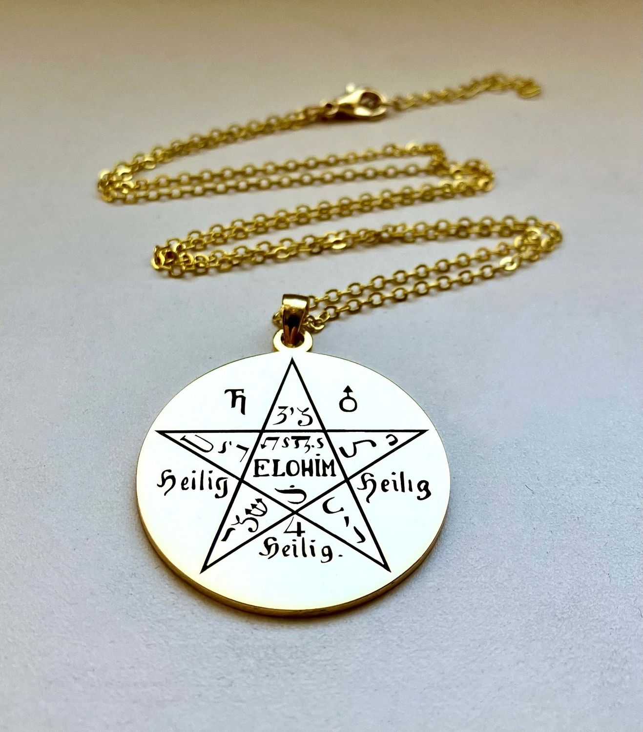 Amulet for protection against evil spirits