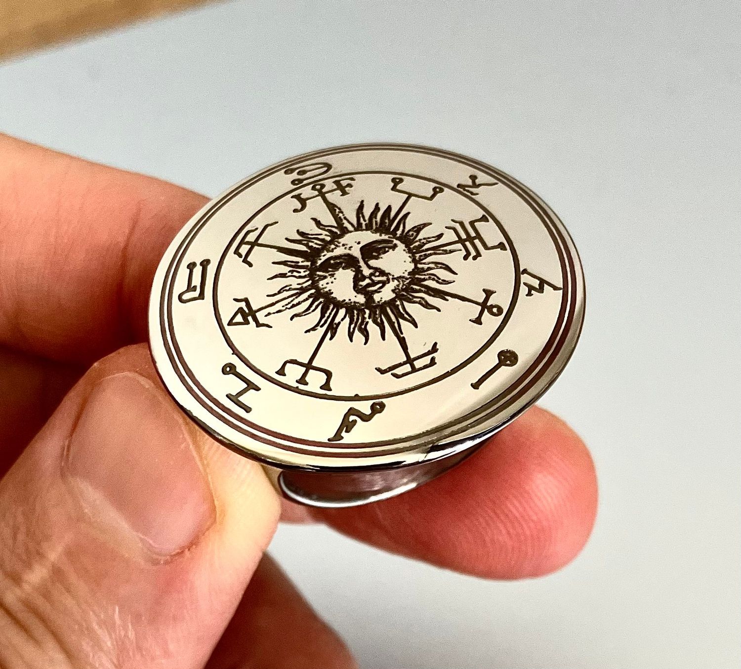 Wealth and success talisman ring Wealth and success talisman ring