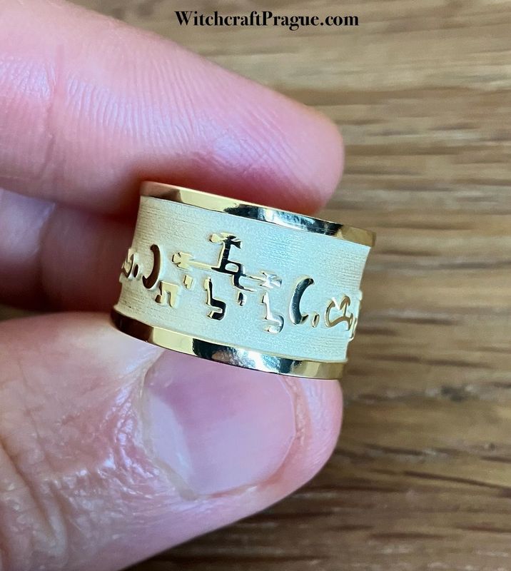 Lilith sigil ring 925 silver Lilith sigil ring 925 silver