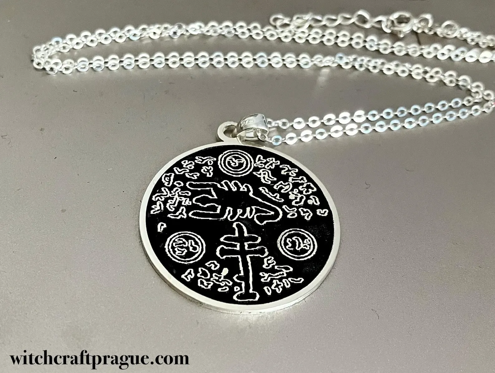 Saint Cyprian Exterminator Talisman  protection necklace