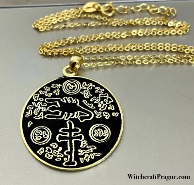 Saint Cyprian Exterminator Talisman  protection necklace