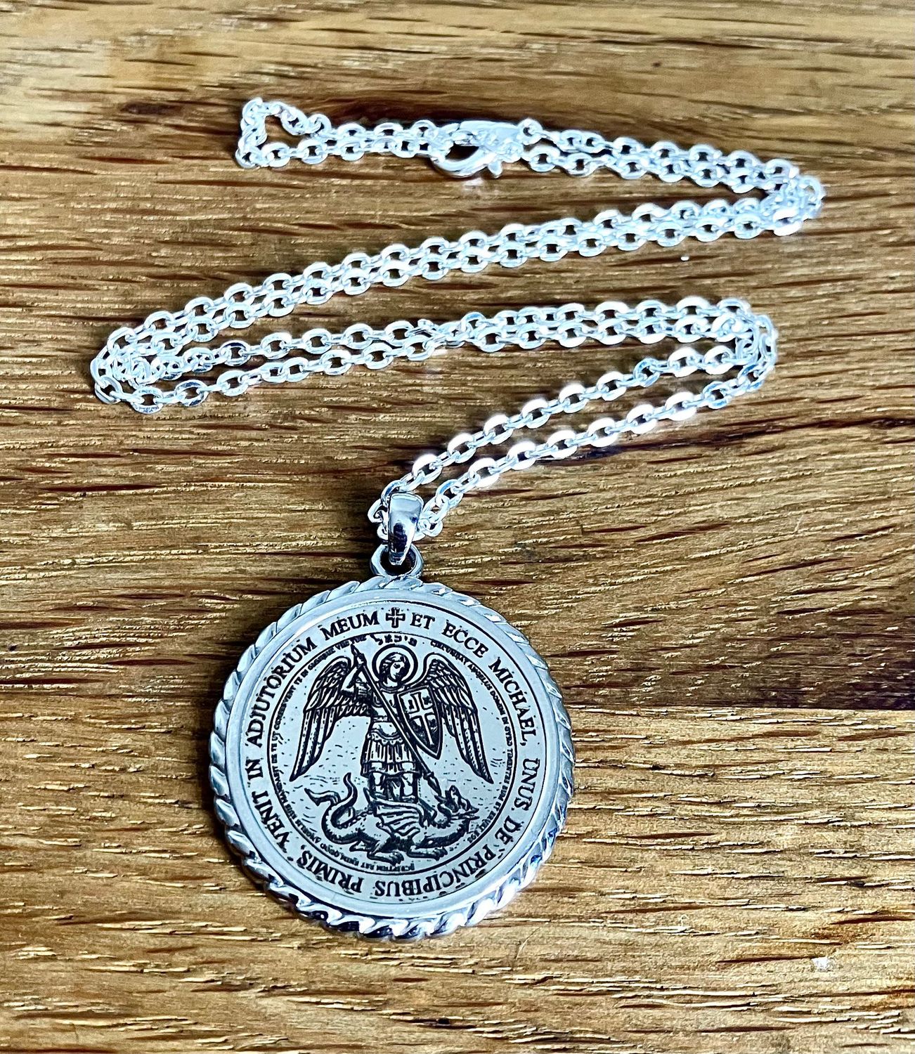 St. Michael protection medallion