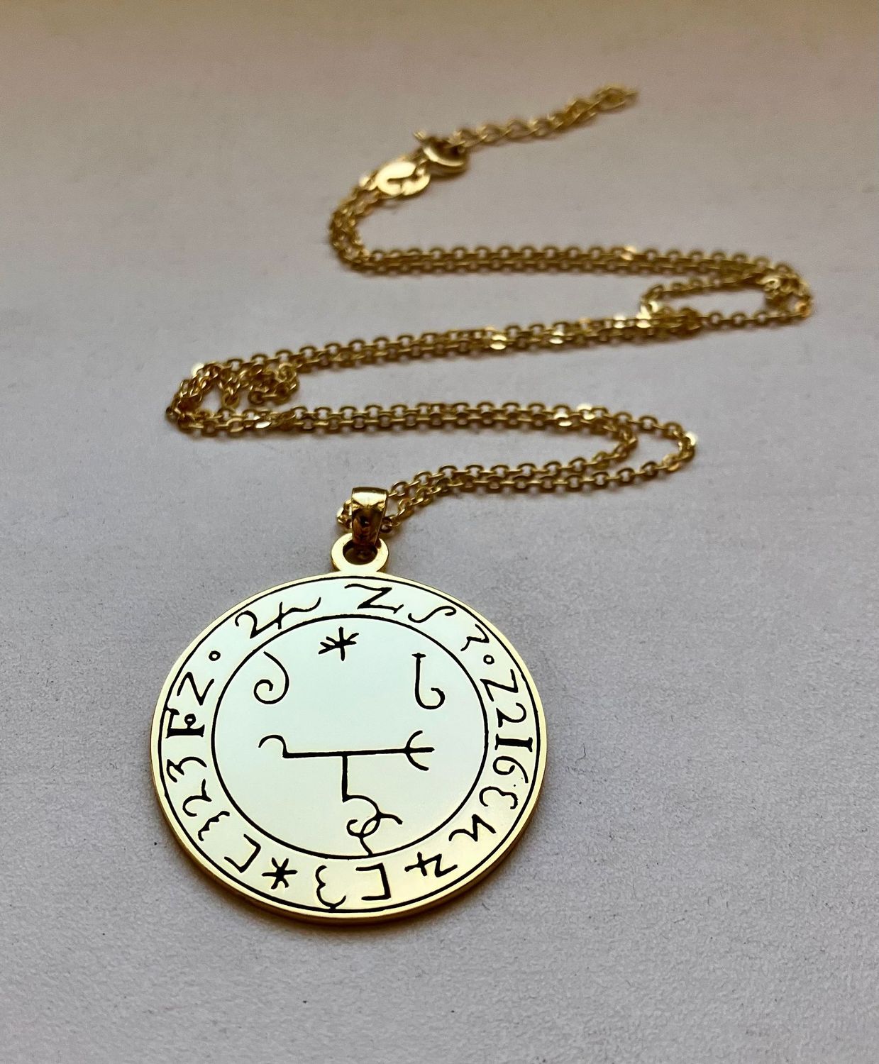 Beelzebub seal necklace, Grimorium Verum