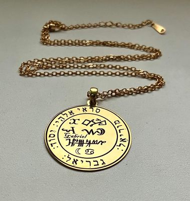 Archangel Gabriel necklace talisman Archangel Gabriel necklace talisman