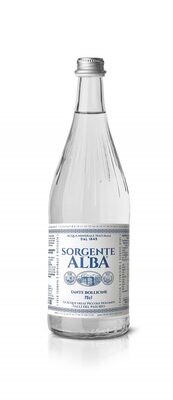 Sorgente Alba Sparkling 75cl Glass