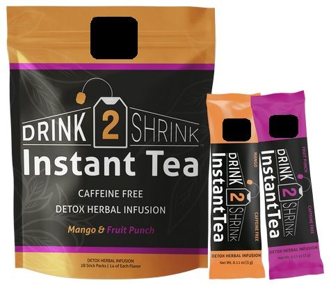 Drink2Shrink Instant Tea Formula (1-Week Supply)