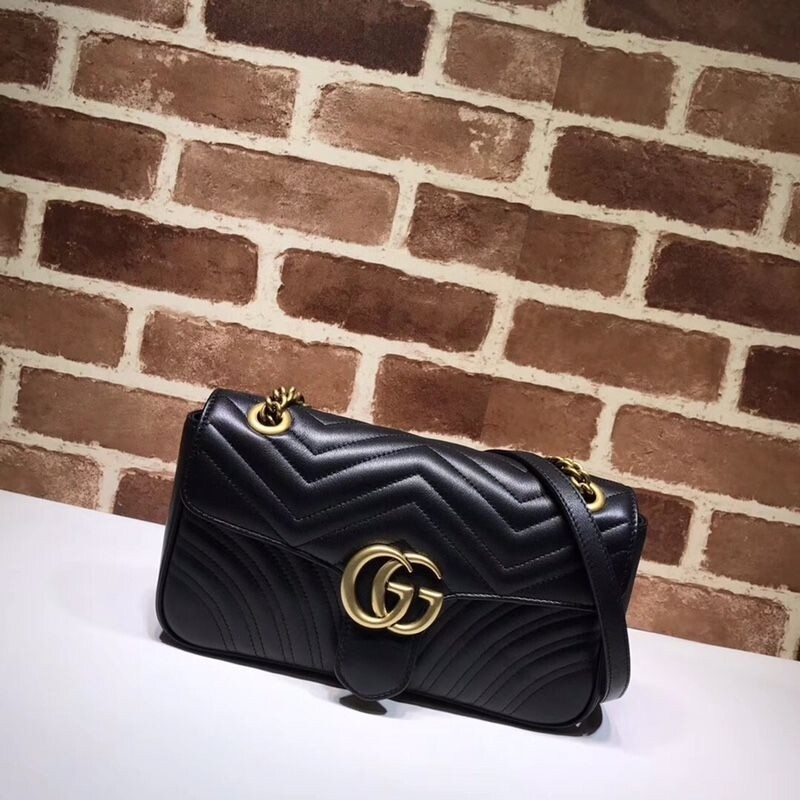 Marmont Small Matelassé Shoulder Bag