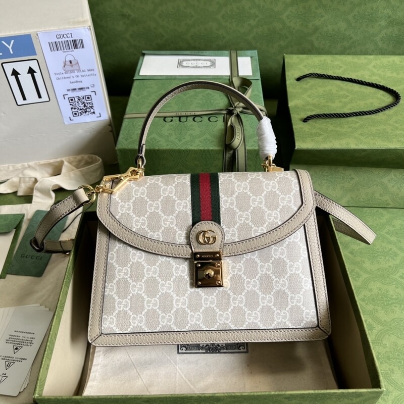 Ophidia Small Top Handle Bag