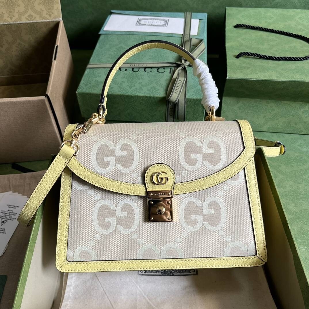 Ophidia Jumbo GG Top Handle Bag