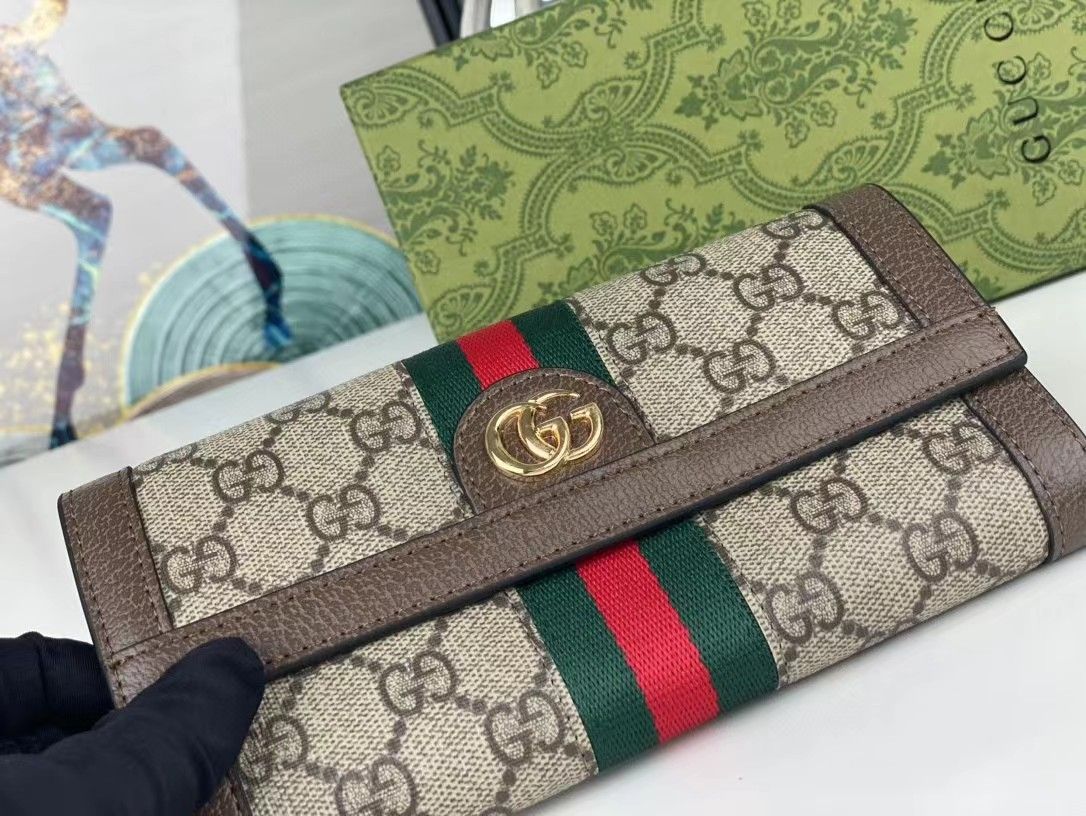 Ophidia GG Continental Wallet