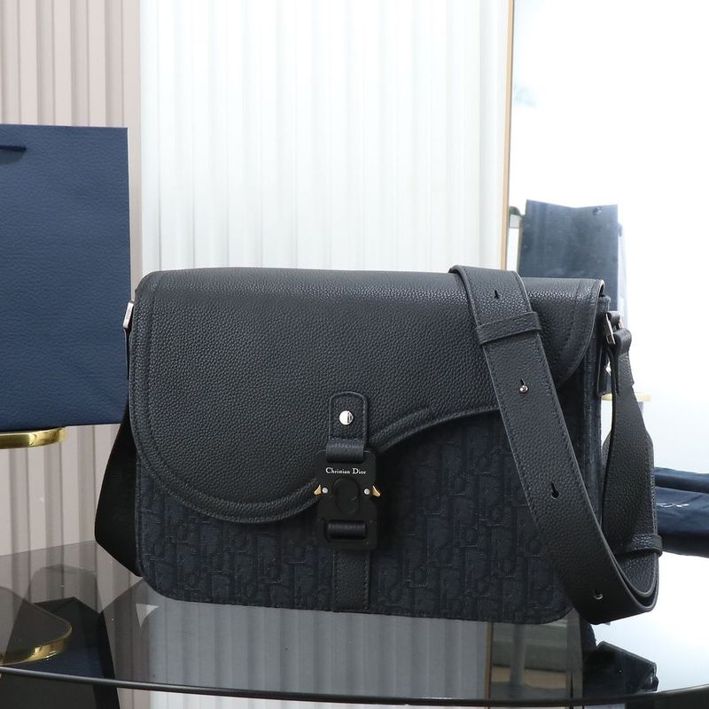Saddle Messenger Bag with Flap