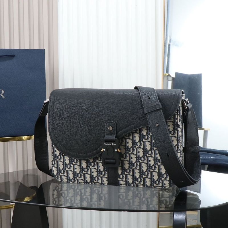 Saddle Messenger Bag with Flap