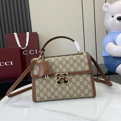 Padlock Medium Top Handle Bag