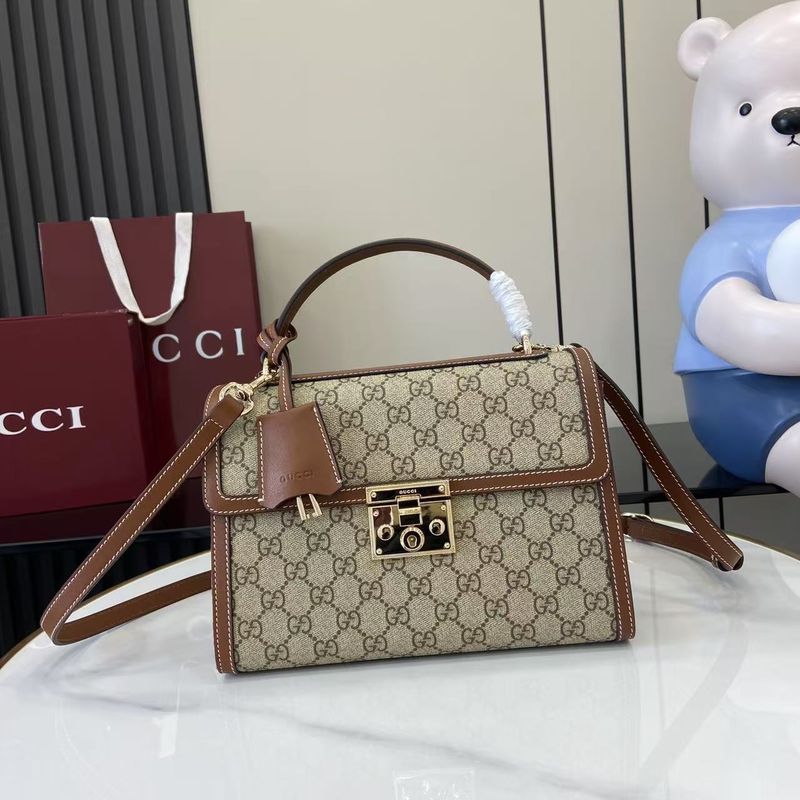 Padlock Medium Top Handle Bag