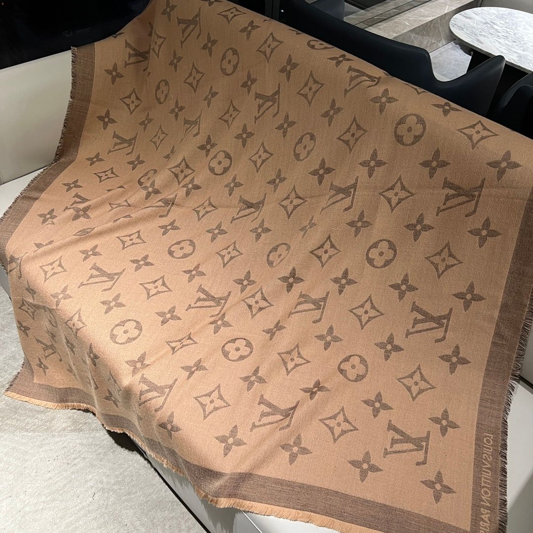 So Shine Monogram Shawl