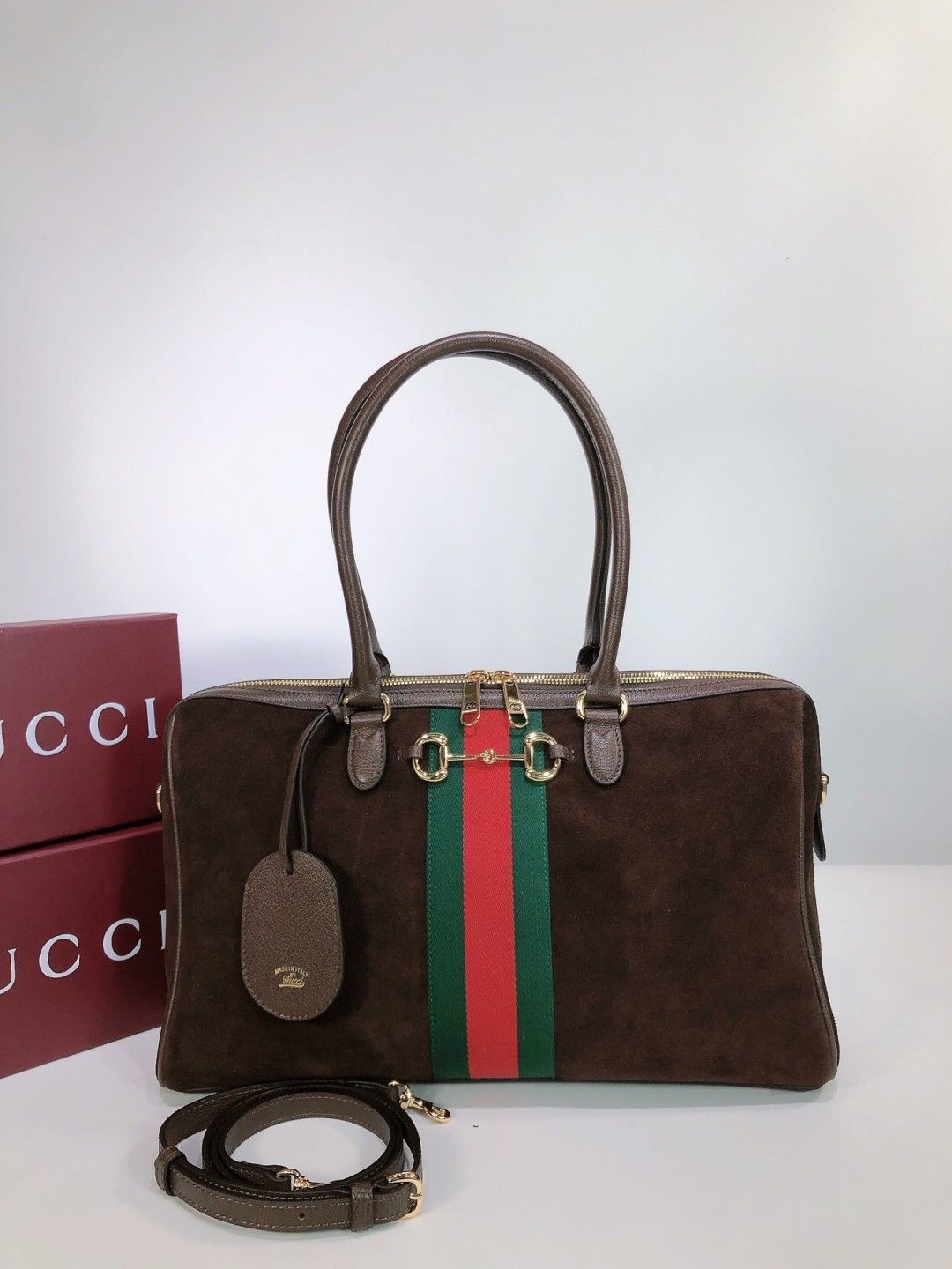 Borsetto Large Boston Bag