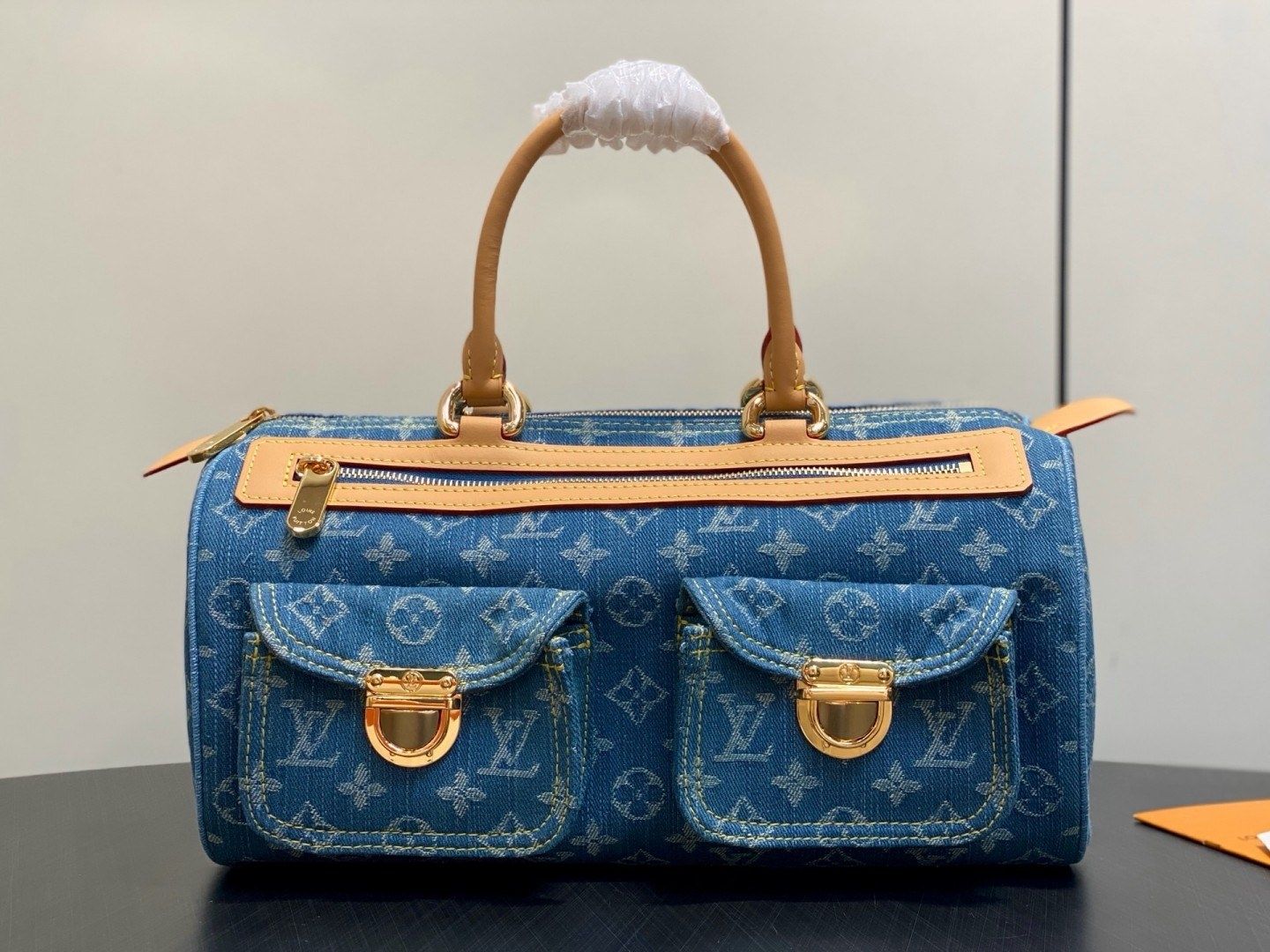 Monogram Denim Neo Speedy