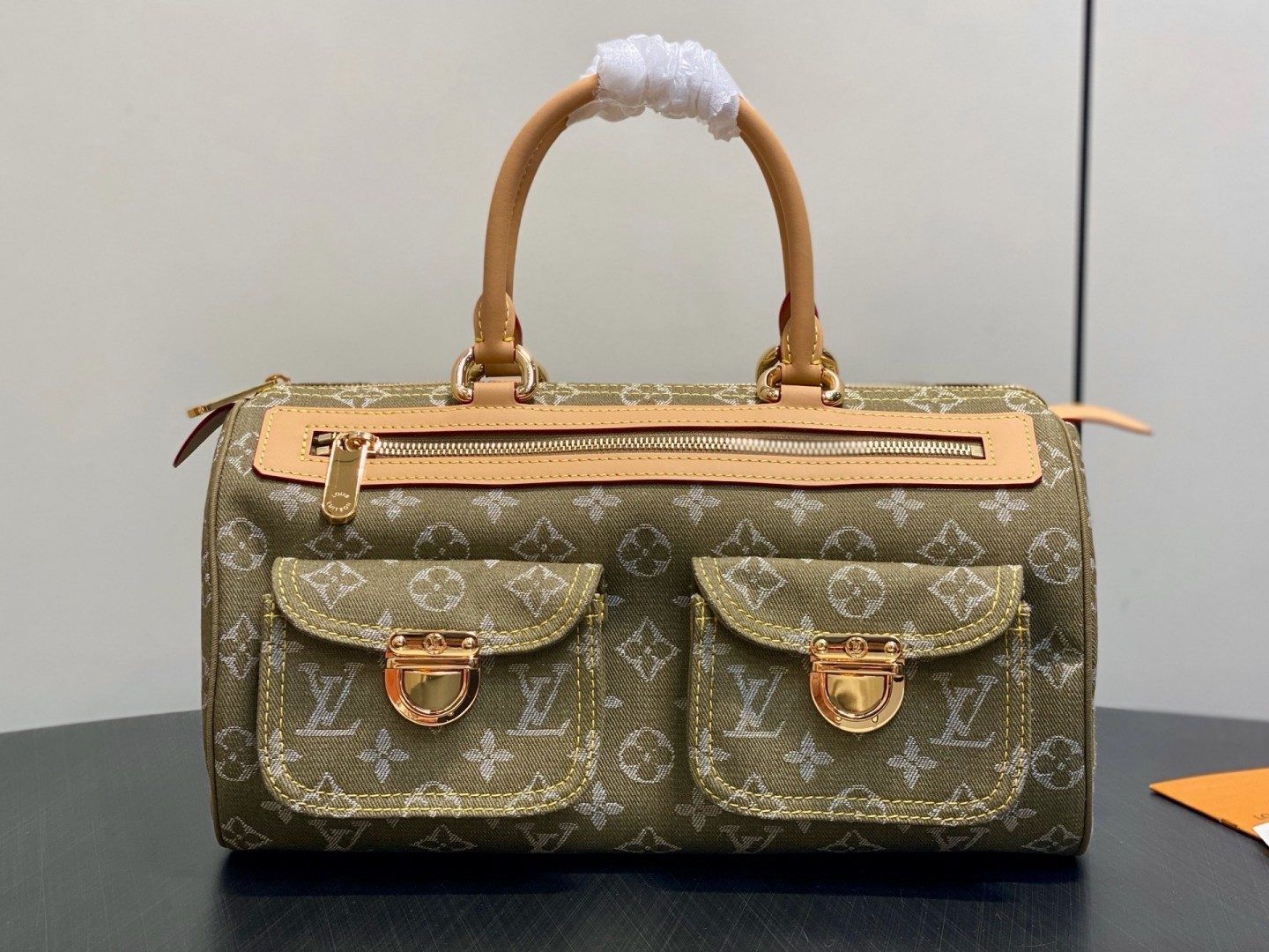 Monogram Denim Neo Speedy