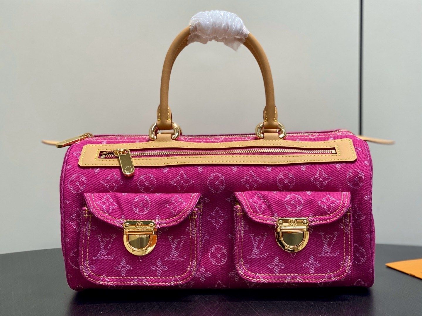 Monogram Denim Neo Speedy
