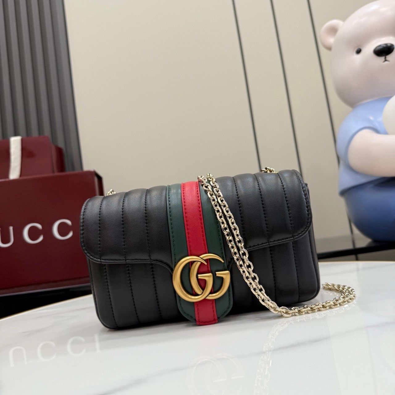 Jetset GG Marmont Small Shoulder Bag