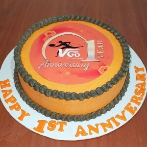VGO 1st Year Anniversary cake