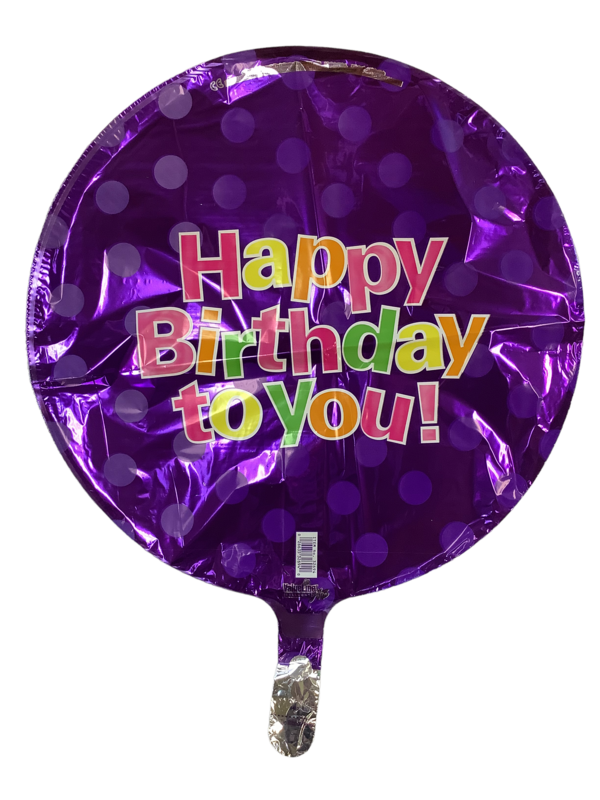 Happy Birthday To You Purple