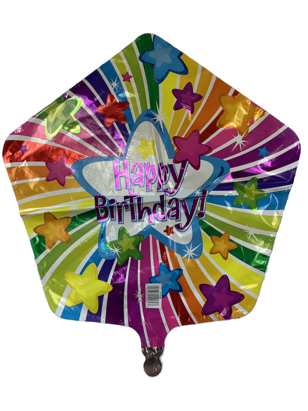 Happy Birthday Bright Rays Star