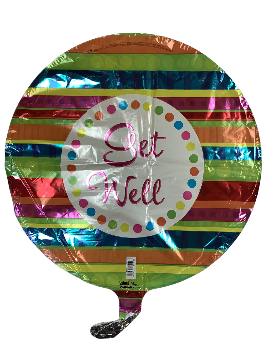 Get Well Colorful Stripes