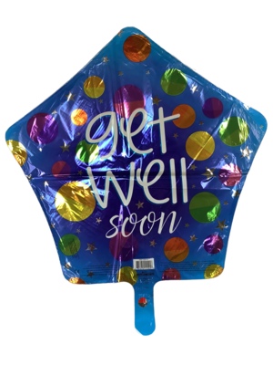 Get Well Soon Blue Star
