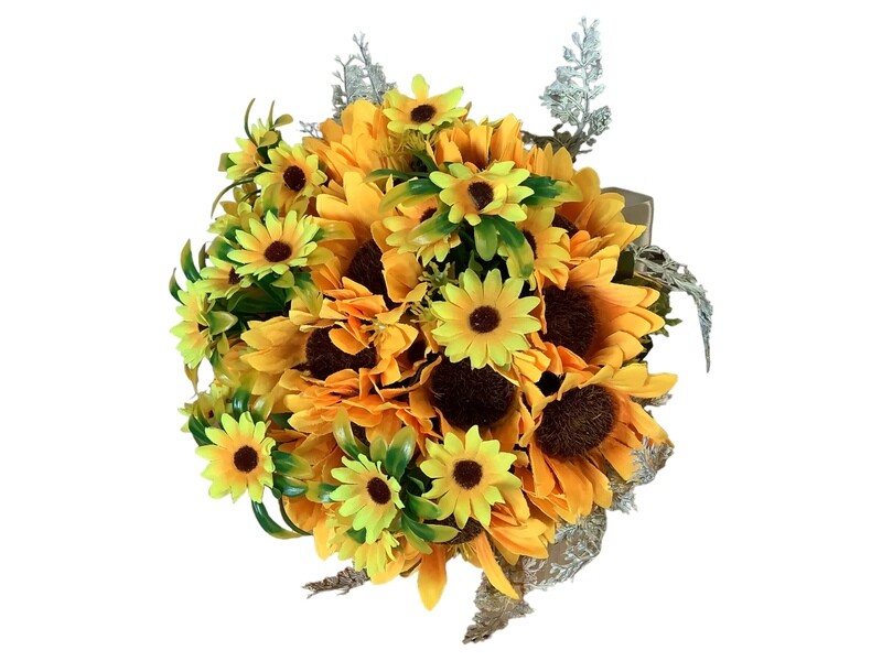 Yellow Sunflower &amp; Daisy Bouquet