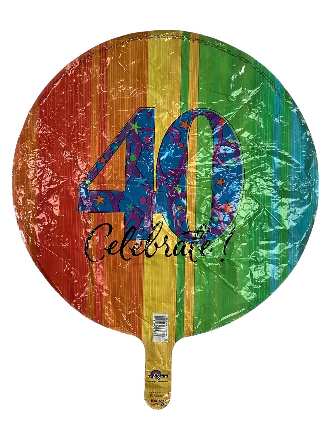 40th Birthday Balloon