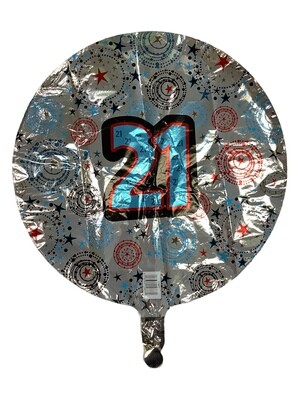 21st Birthday Balloon