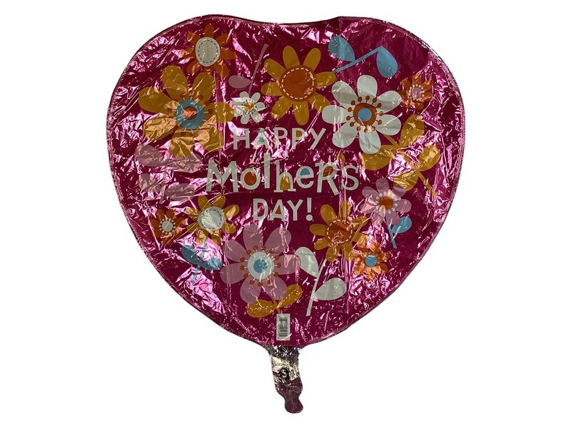 Happy Mother’s Day - Heart Orange &amp; Pink