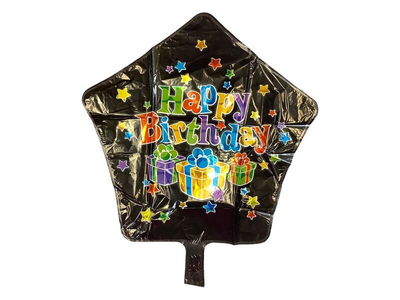 Happy Birthday Star Shape Presents