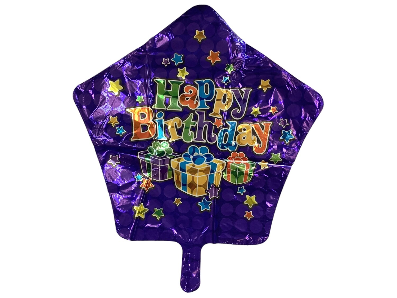 Happy Birthday Star Shape Presents