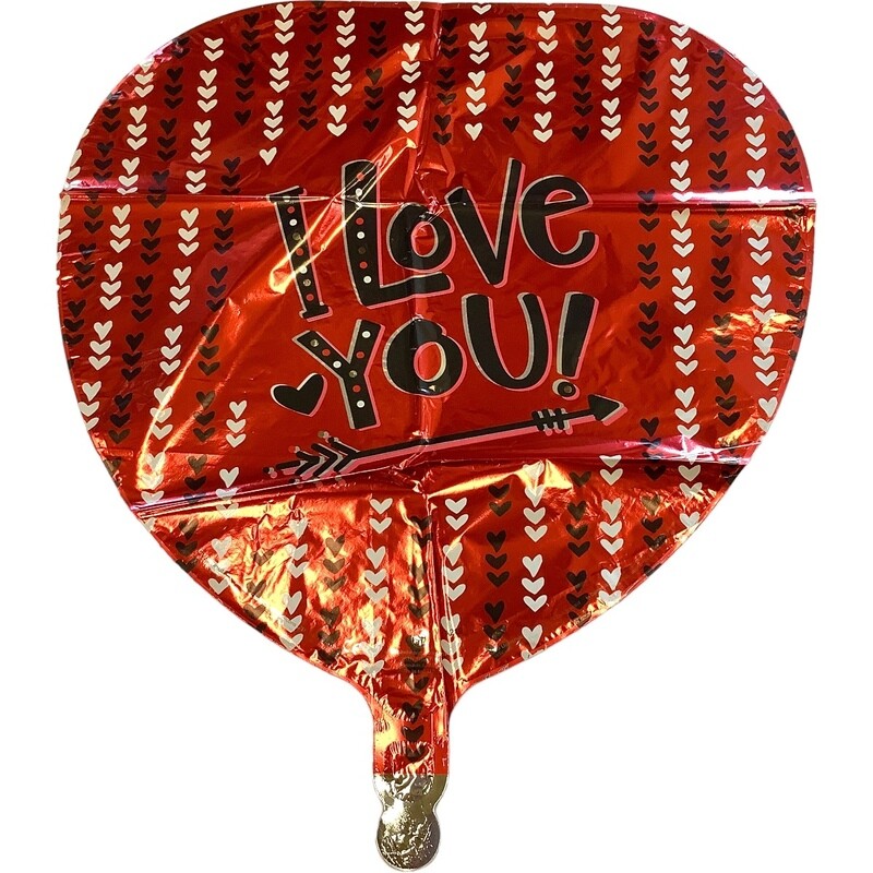 I Love You Heart Curtains