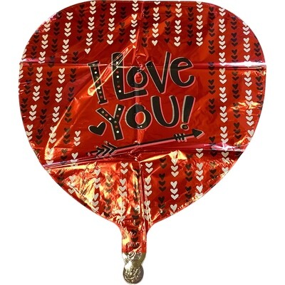 I Love You Heart Curtains