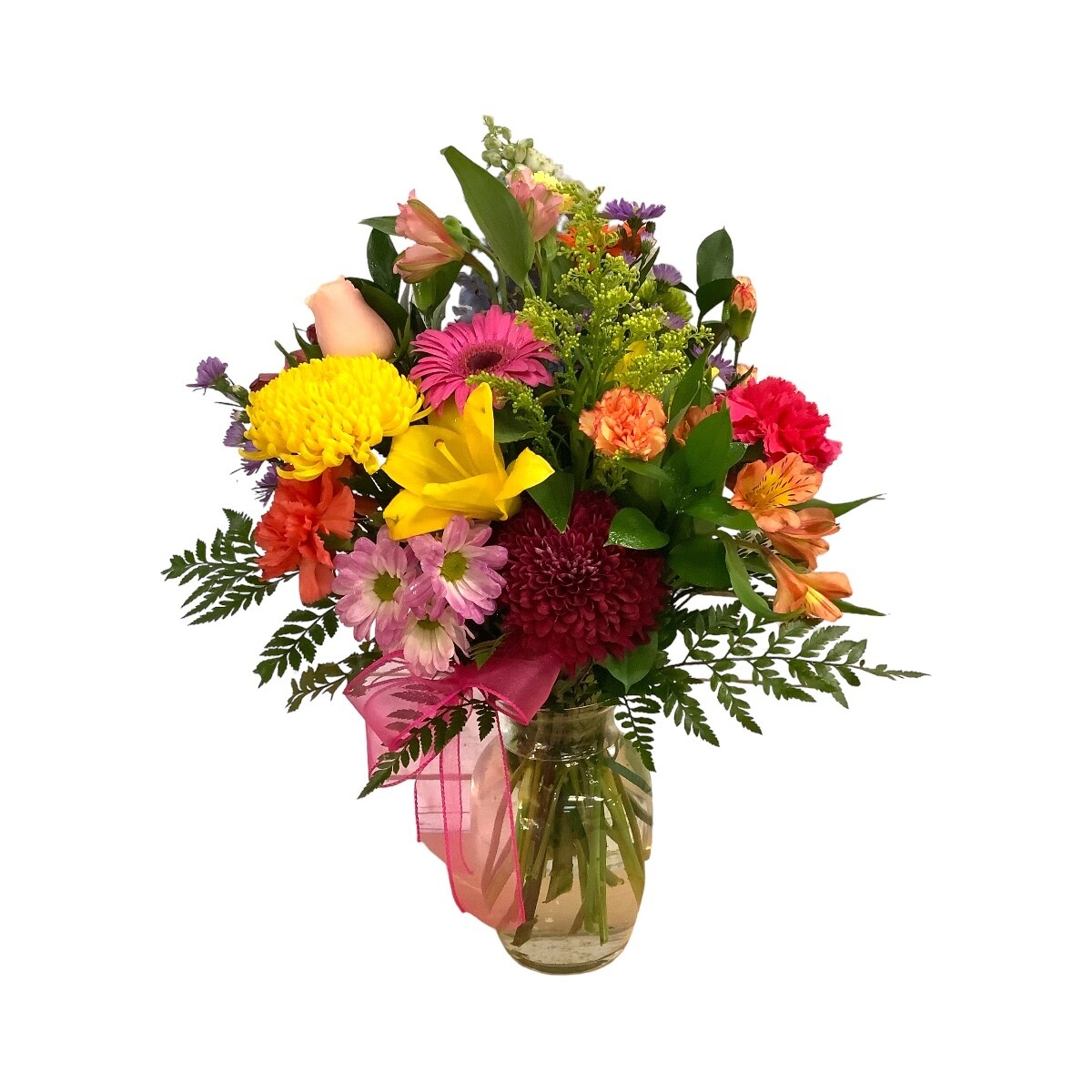 Florist Choice Glass Vase - Deluxe (Winter Edition)