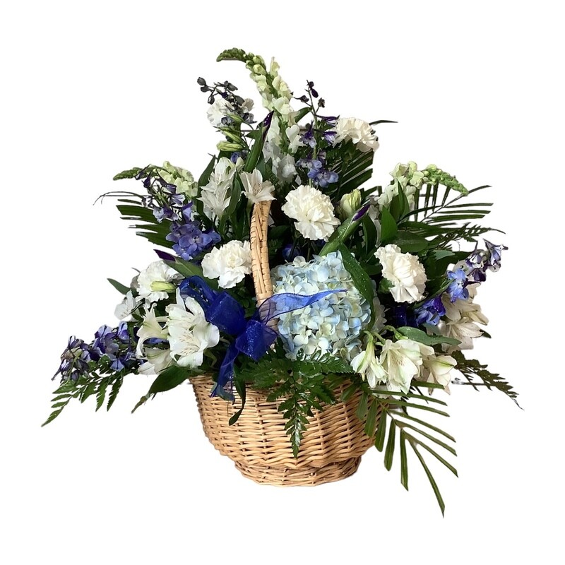 Sympathy Wicker Basket