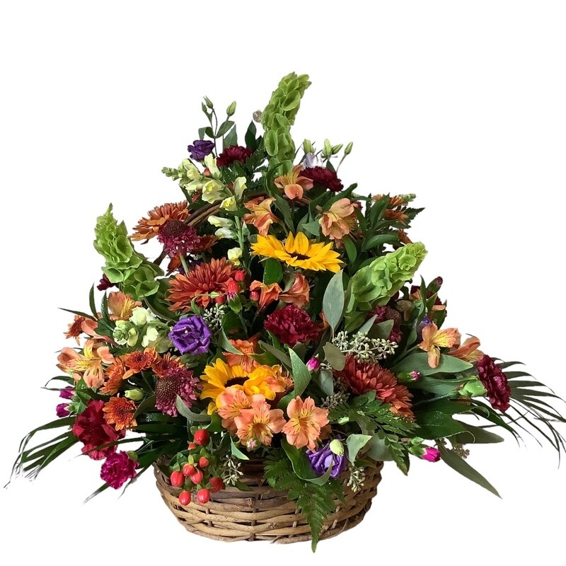 Sympathy Wicker Basket