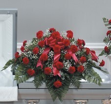 Carnation Casket Spray