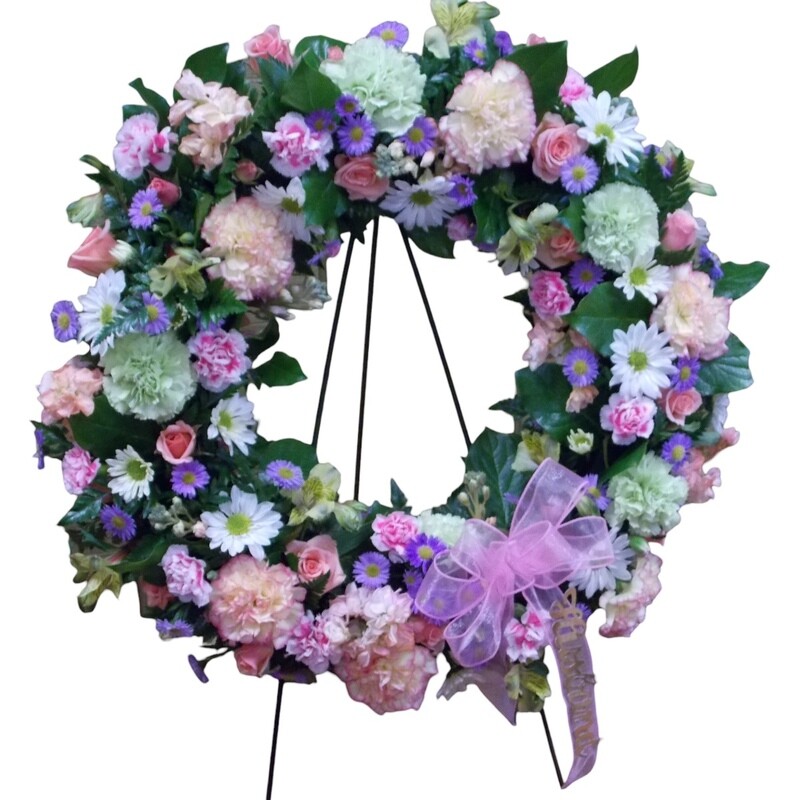 Garden Style Wreath