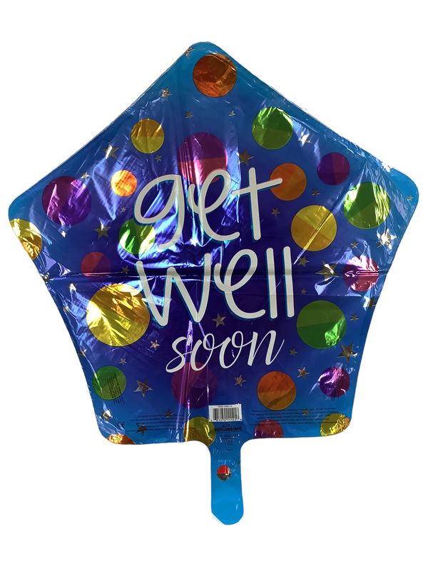 Get Well Soon Blue Star