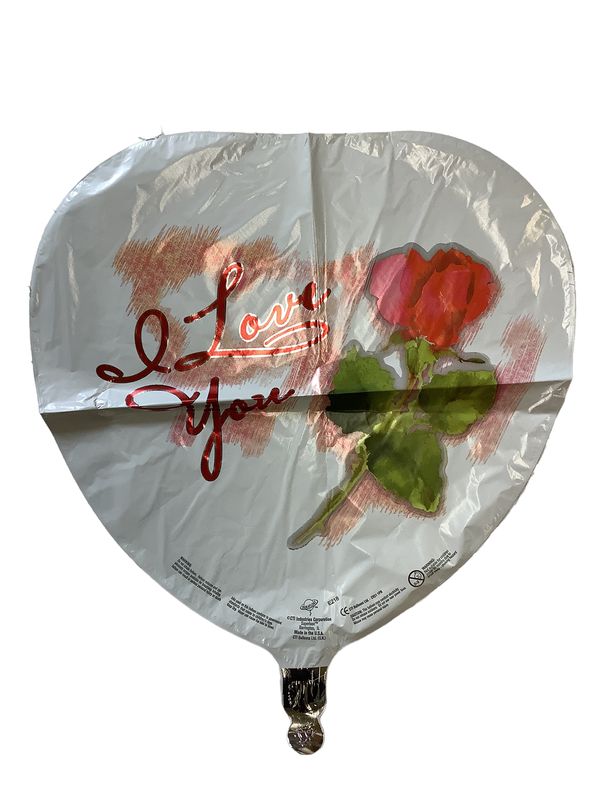 I Love You Watercolor Rose