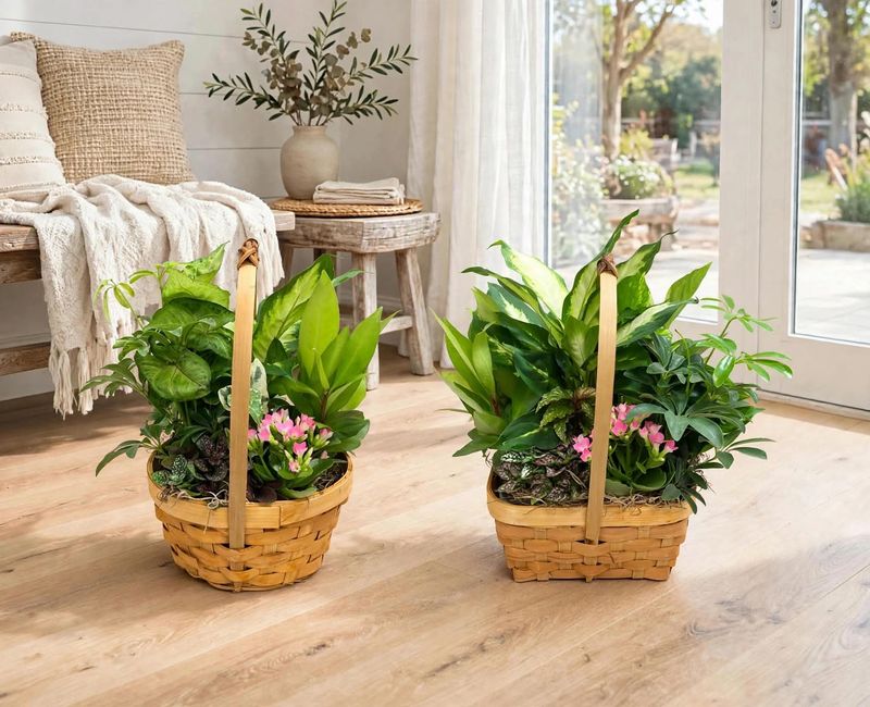 7" Chipwood Dish Garden