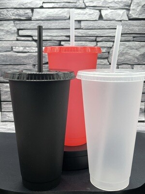 Blank Starbucks  24 oz Cold Cup 
Sets of 1, 5 , 10, 20