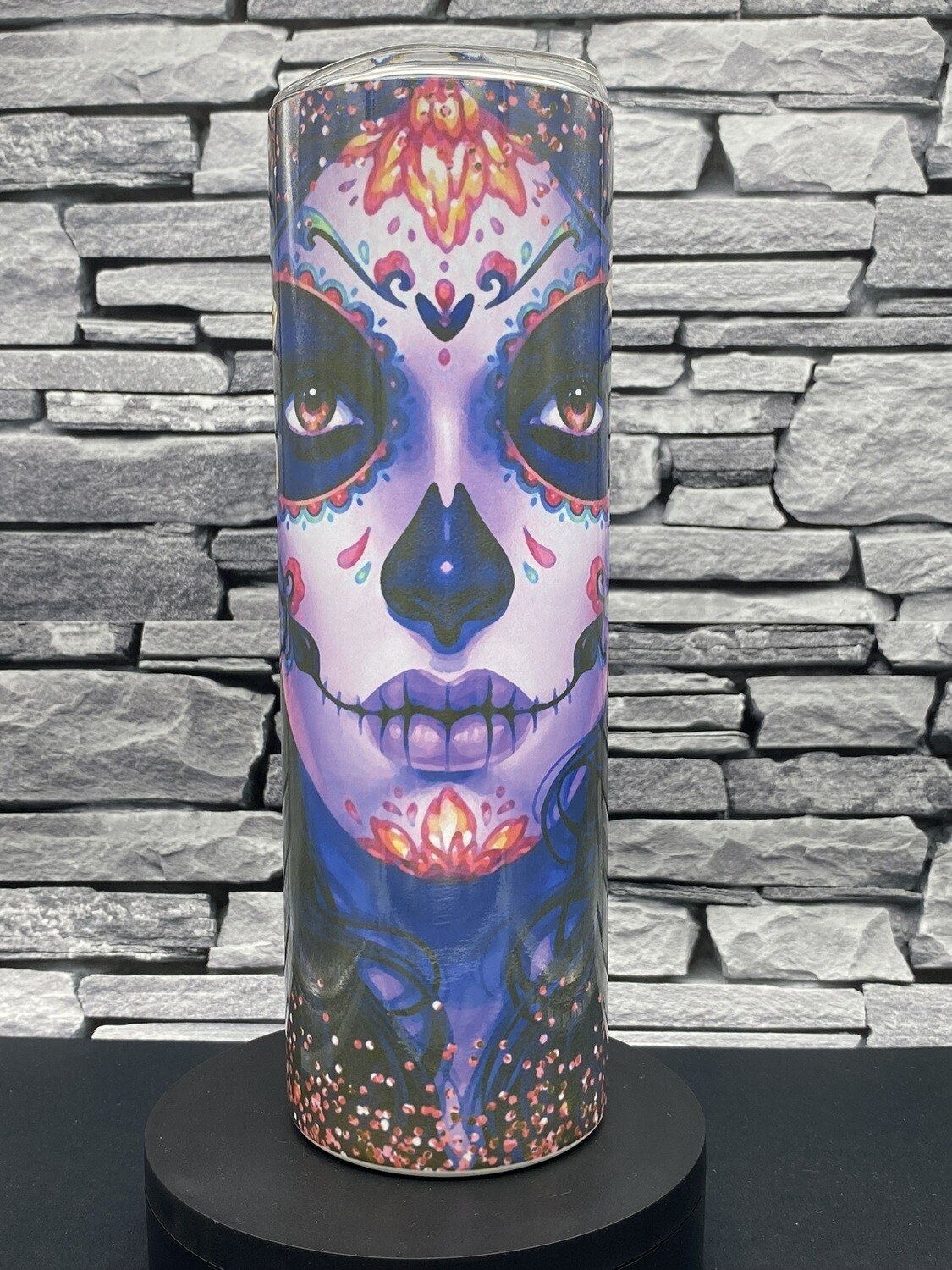Catrina Sugar Skull Day of the Dead Cup