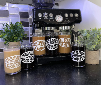 Glass Can Cups