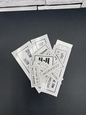 5 Mystery Manifesting Sticker Pack - Includes 5+ Manifesting ~ Law of Attraction Motivational Stickers