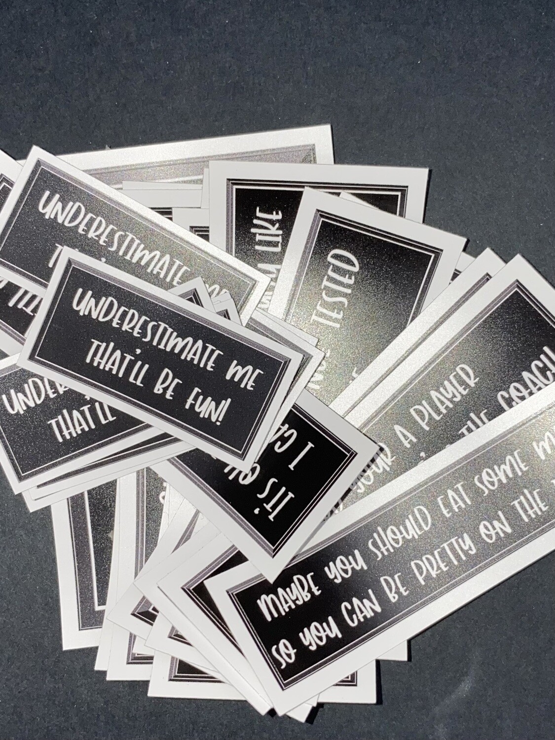 5 Mystery Sarcasm Sticker Pack - Includes 5+ Sarcasm Stickers in Photo Funny, Snarky,  Sassy, Sarcastic sticker
